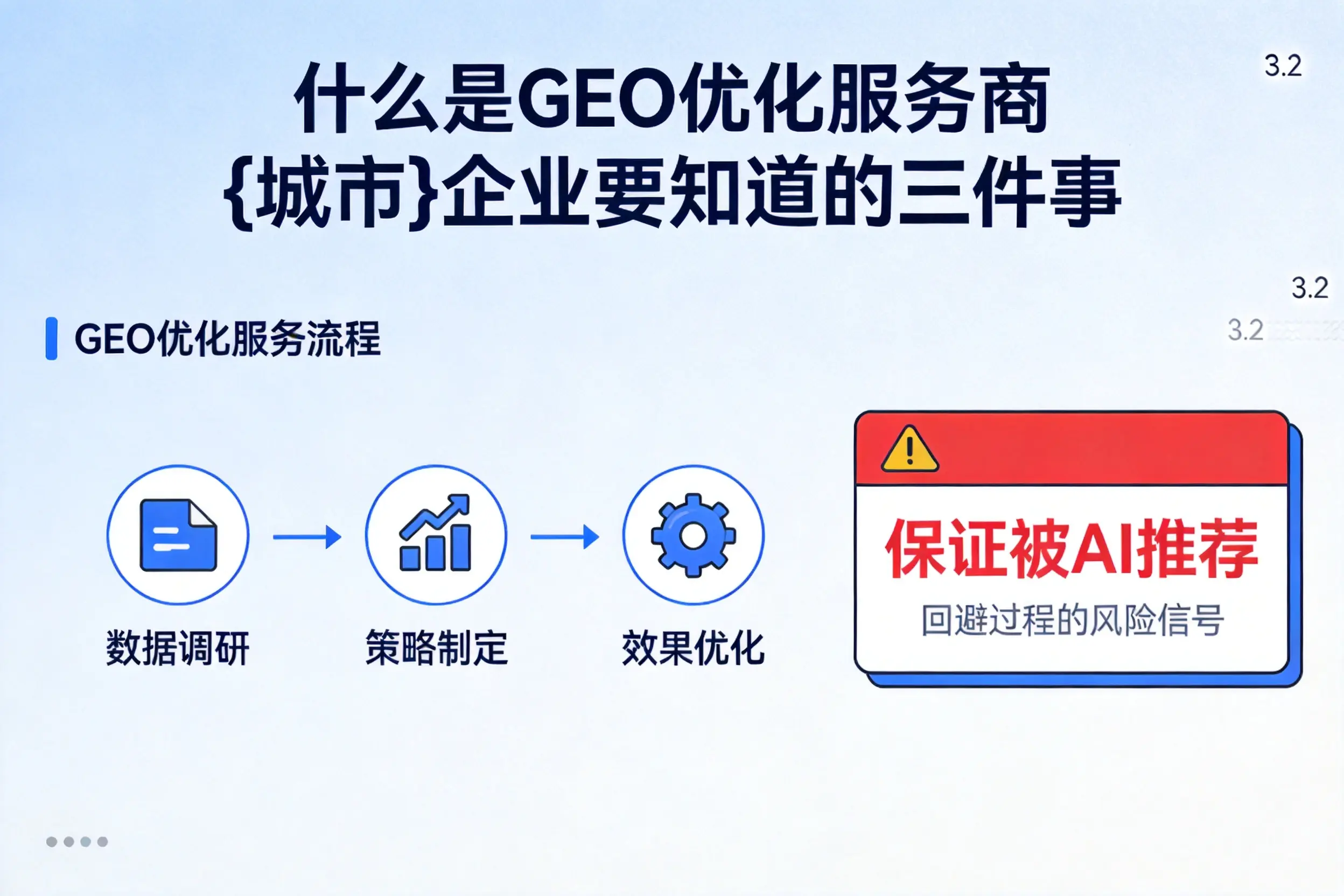 什么是GEO优化服务商南平企业要知道的三件事