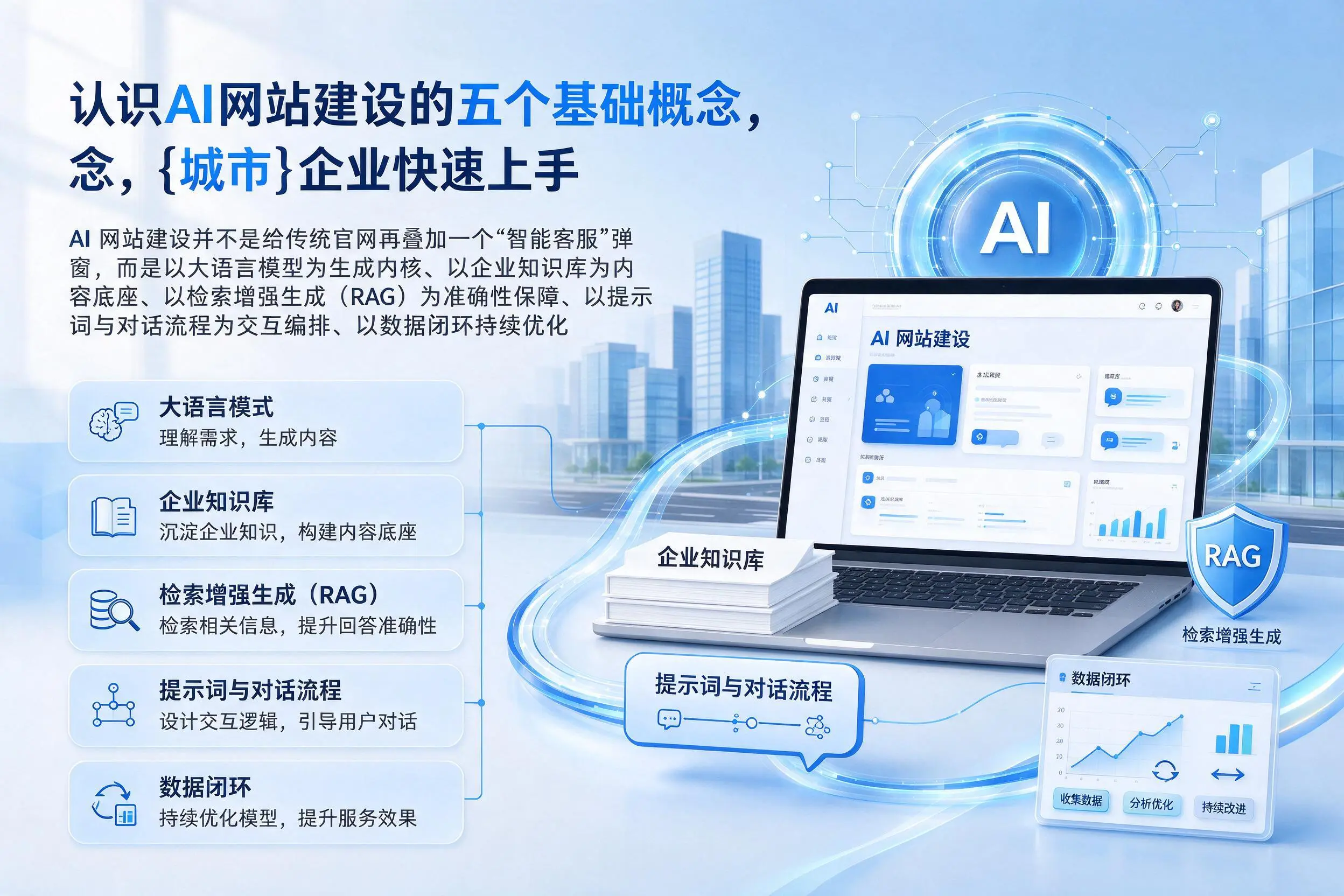 认识AI网站建设的五个基础概念，南平企业快速上手